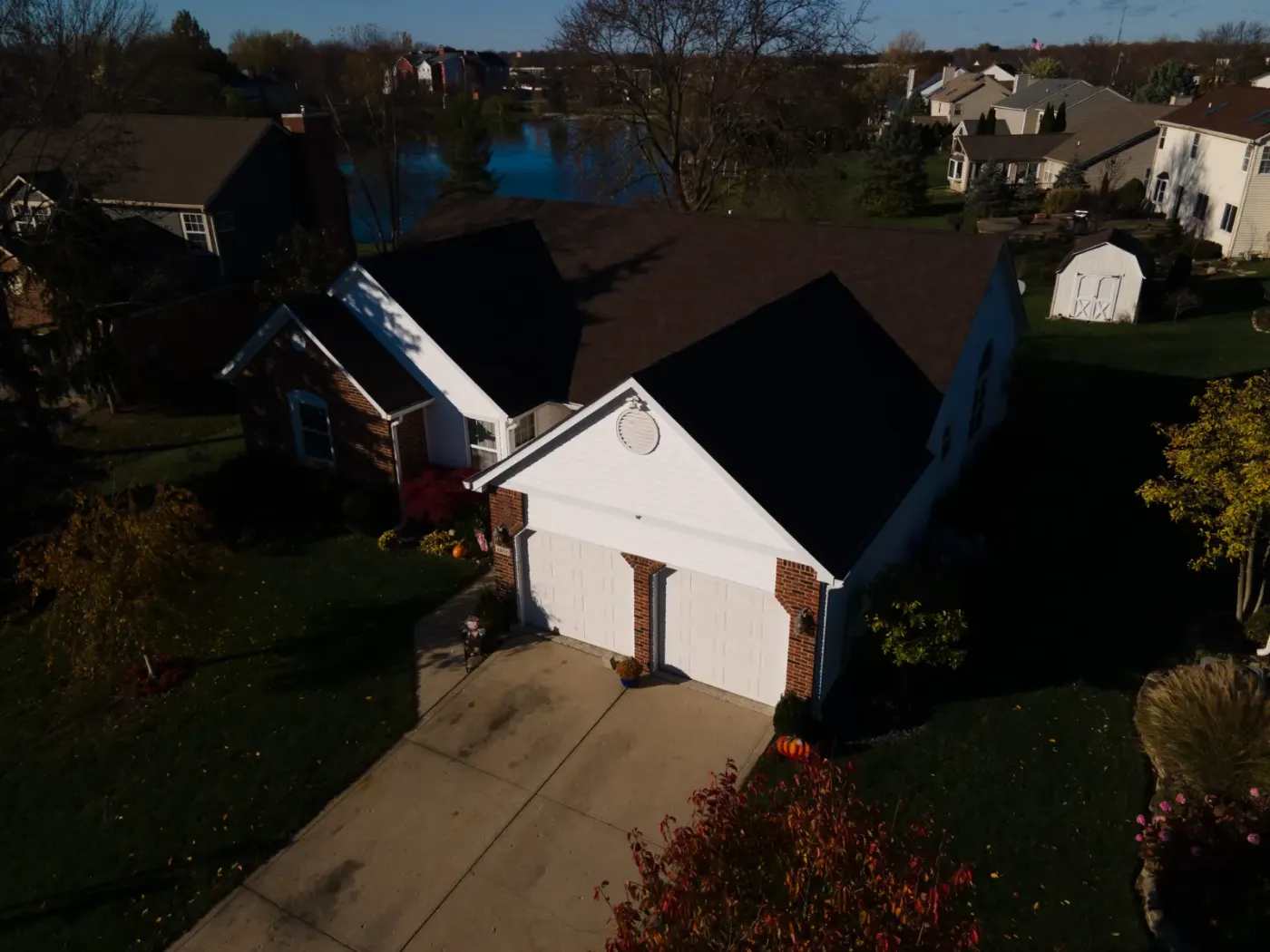 Class 4 impact-resistant shingles in Maple Knoll, Hamilton County